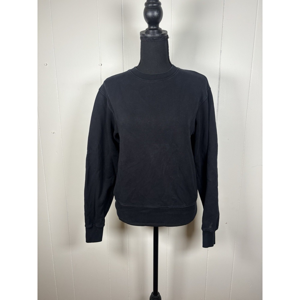 Aritzia TNA women's cozy fleece sweatshirt size XXS‎ Black